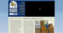 Desktop Screenshot of hardwoodcreek.com